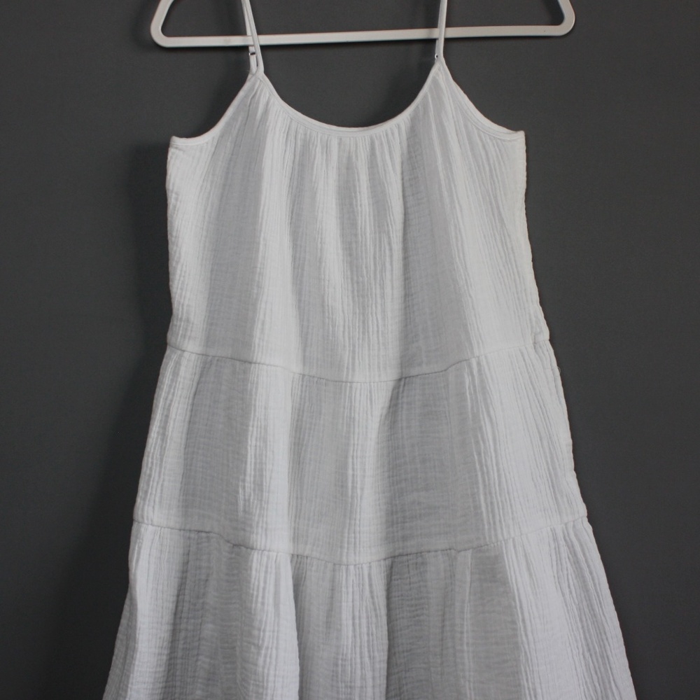 White sun dress